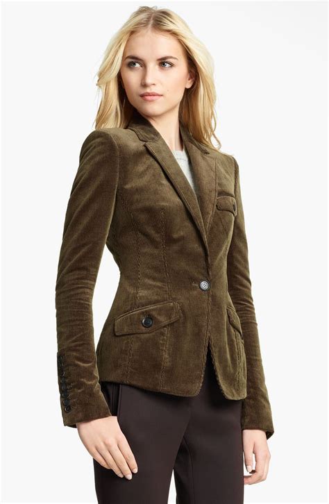 Womens Corduroy Blazers